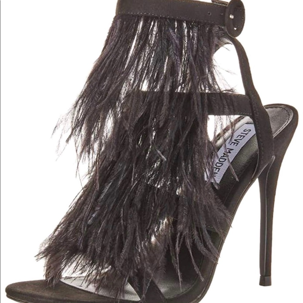 Steve Madden FeFe shoe, 6.5 ::feathers::